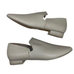 Kelsi Dagger Light Tan Slip On Leather Loafers 8 Flats